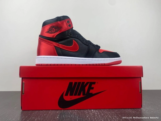 Official Maikesneakers OG Air Jordan WMNS FD4810-061 Satin 1 High Bred 0717